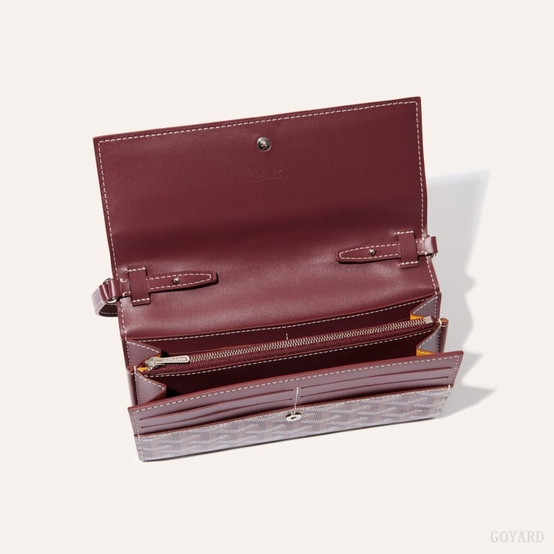 Goyard Varenne Continental Wallet Burgundy | DLZT3805