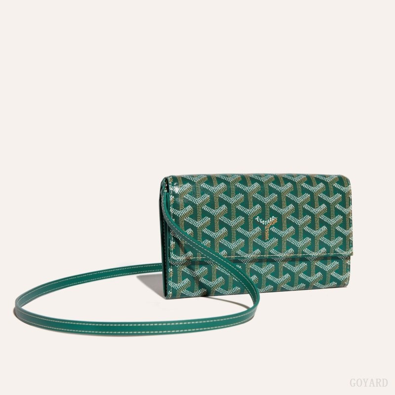 Goyard Varenne Continental Wallet Green | YKKD0519