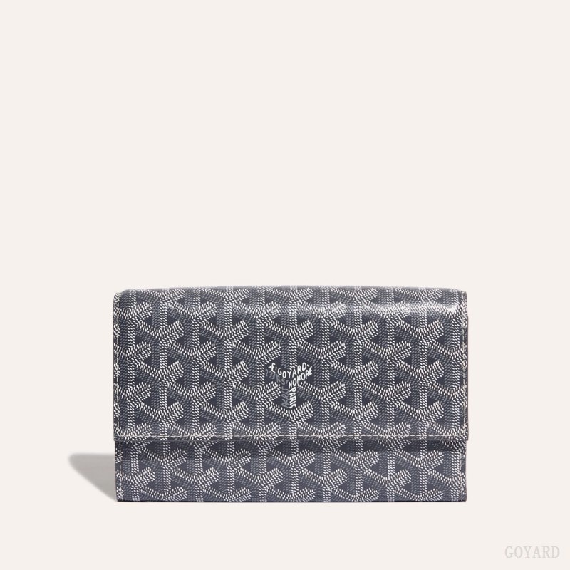 Goyard Varenne Continental Wallet Grey | XCKW1014