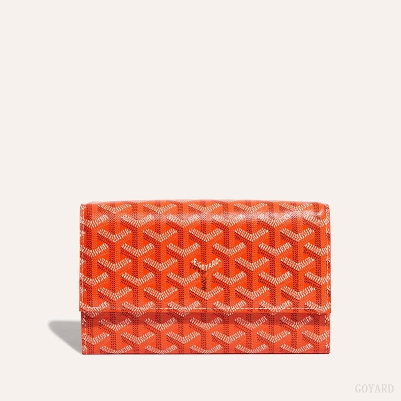 Goyard Varenne Continental Wallet Orange | LROS6928