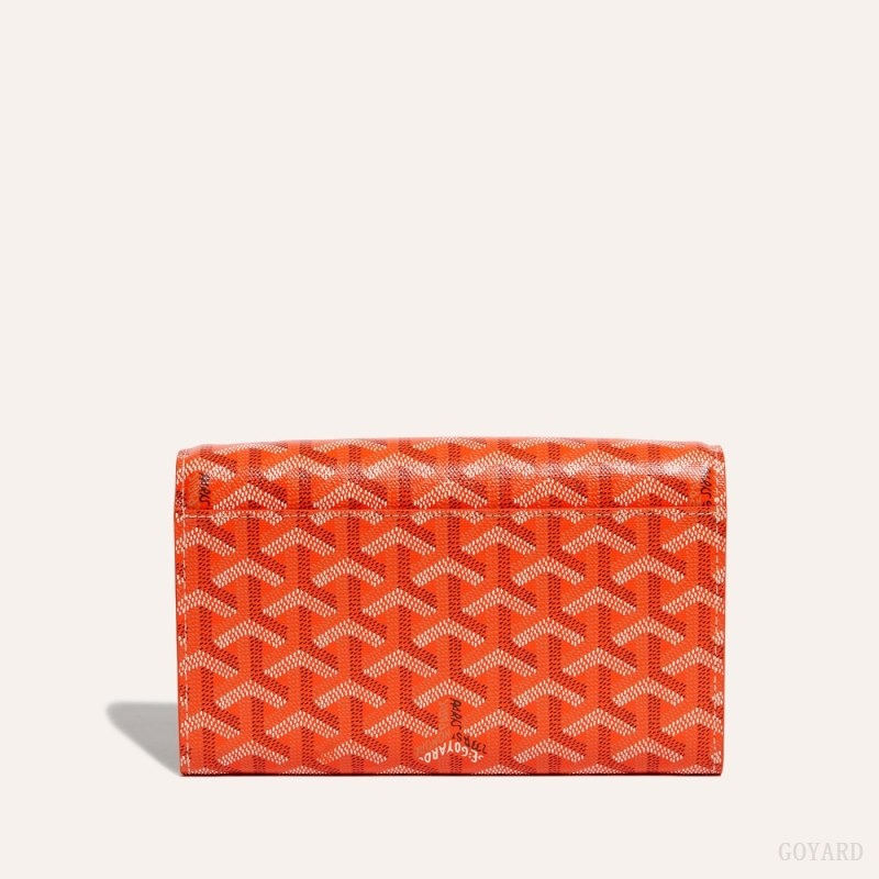 Goyard Varenne Continental Wallet Orange | LROS6928