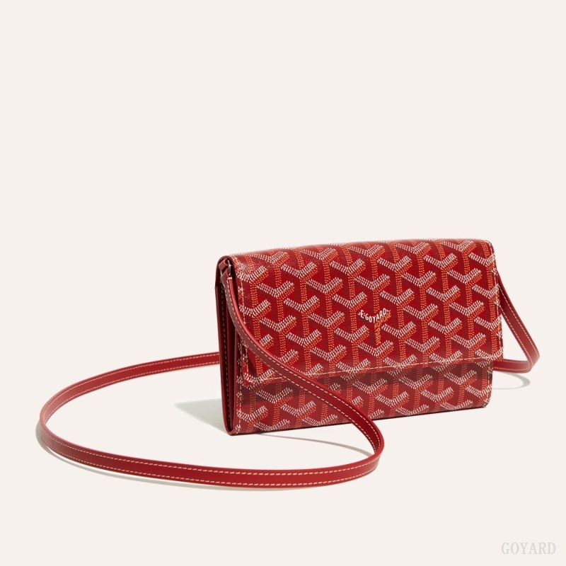 Goyard Varenne Continental Wallet Red | NIFK9609