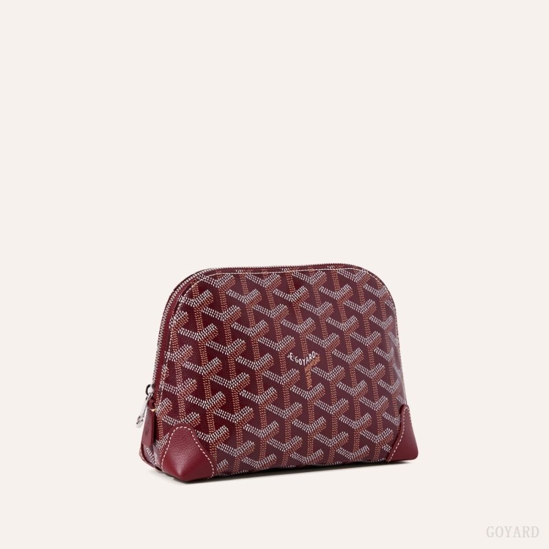 Goyard Vendôme Cosmetic Pouch Burgundy | PWTP1017