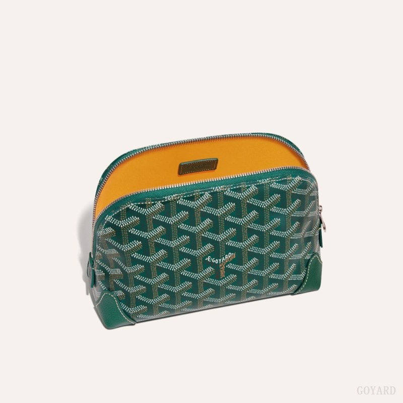 Goyard Vendôme Cosmetic Pouch Green | YCDV7709