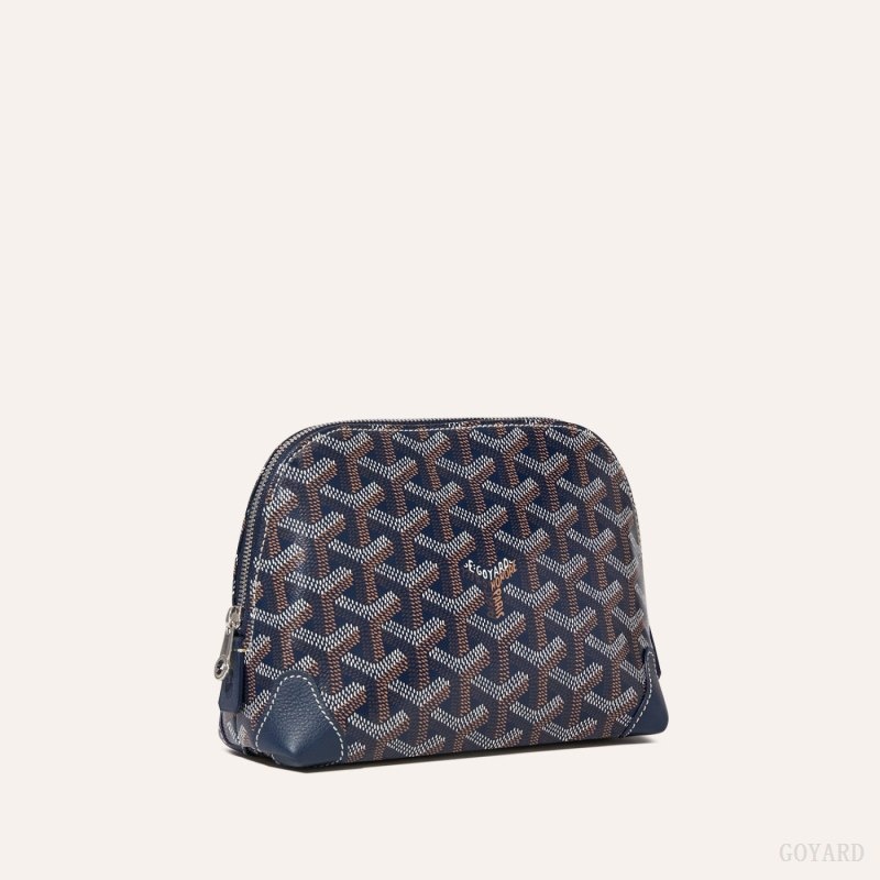 Goyard Vendôme Cosmetic Pouch Navy Blue | QYUN2065