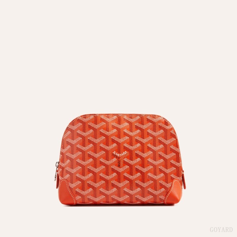 Goyard Vendôme Cosmetic Pouch Orange | WVDY4410