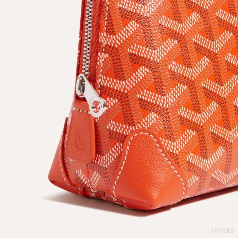 Goyard Vendôme Cosmetic Pouch Orange | WVDY4410