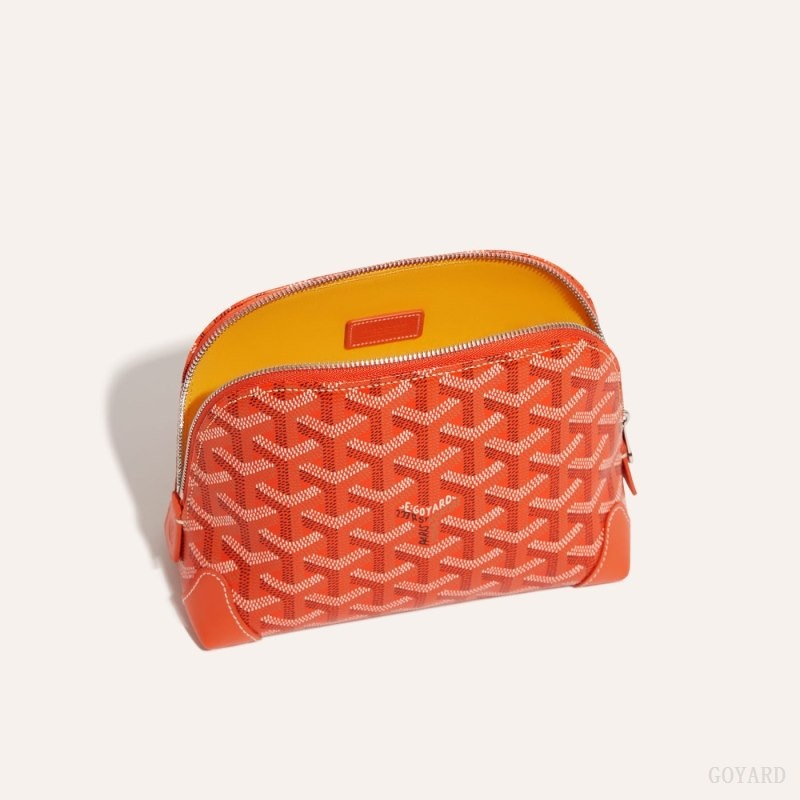 Goyard Vendôme Cosmetic Pouch Orange | WVDY4410