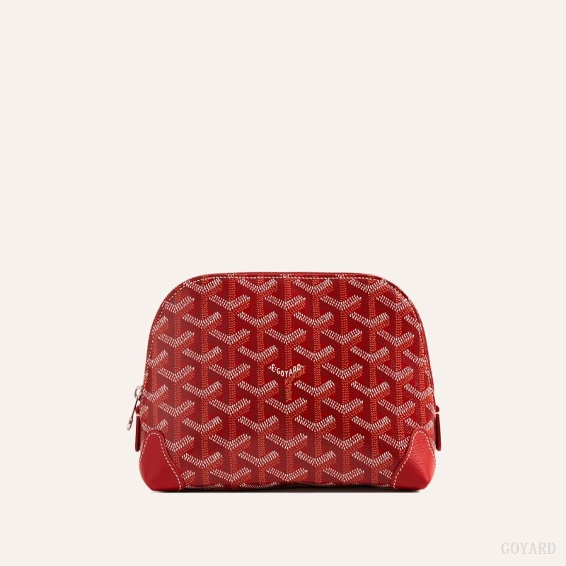 Goyard Vendôme Cosmetic Pouch Red | FWNZ3563