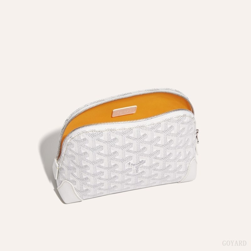 Goyard Vendôme Cosmetic Pouch White | NVSE1674