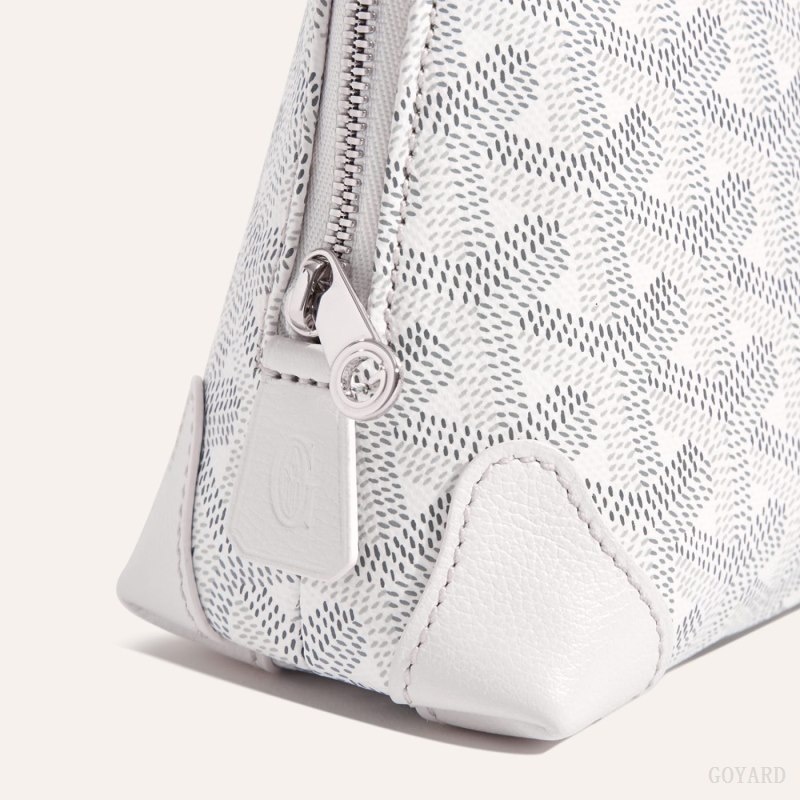 Goyard Vendôme Cosmetic Pouch White | NVSE1674