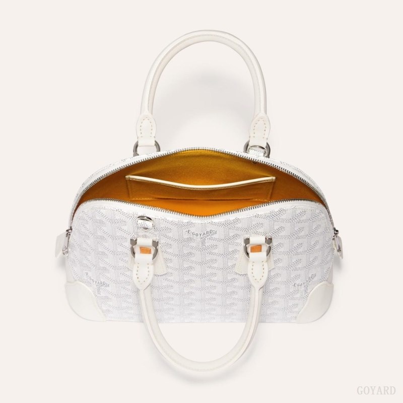 Goyard Vendôme Mini Bag White | OBCZ5013