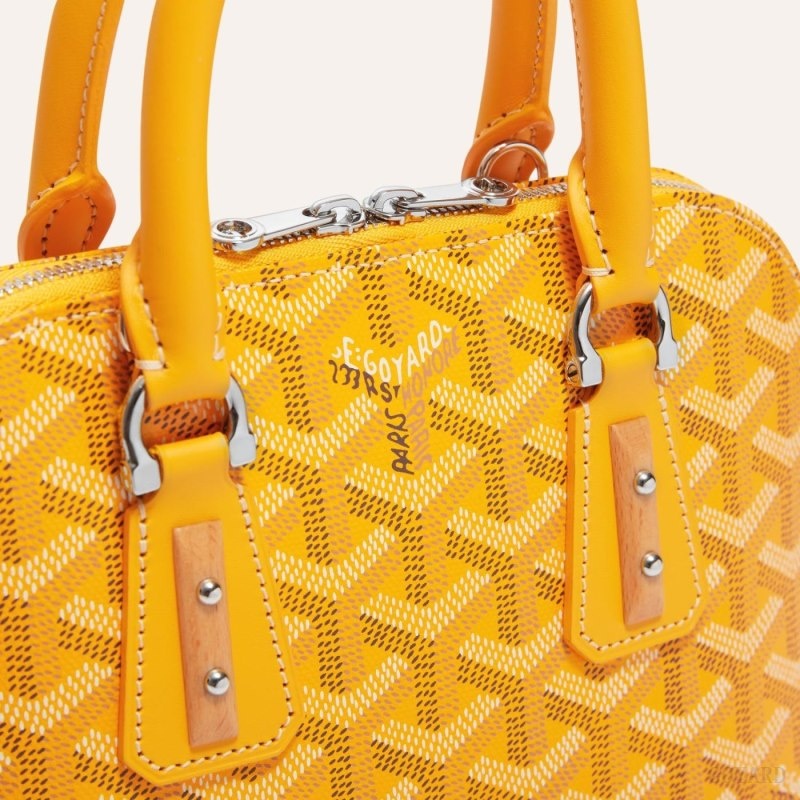 Goyard Vendôme Mini Bag Yellow | CGQT7223