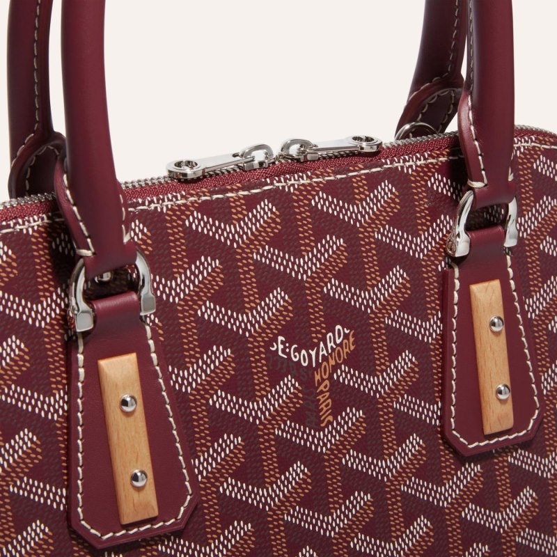 Goyard Vendôme PM Bag Burgundy | UAQI9482