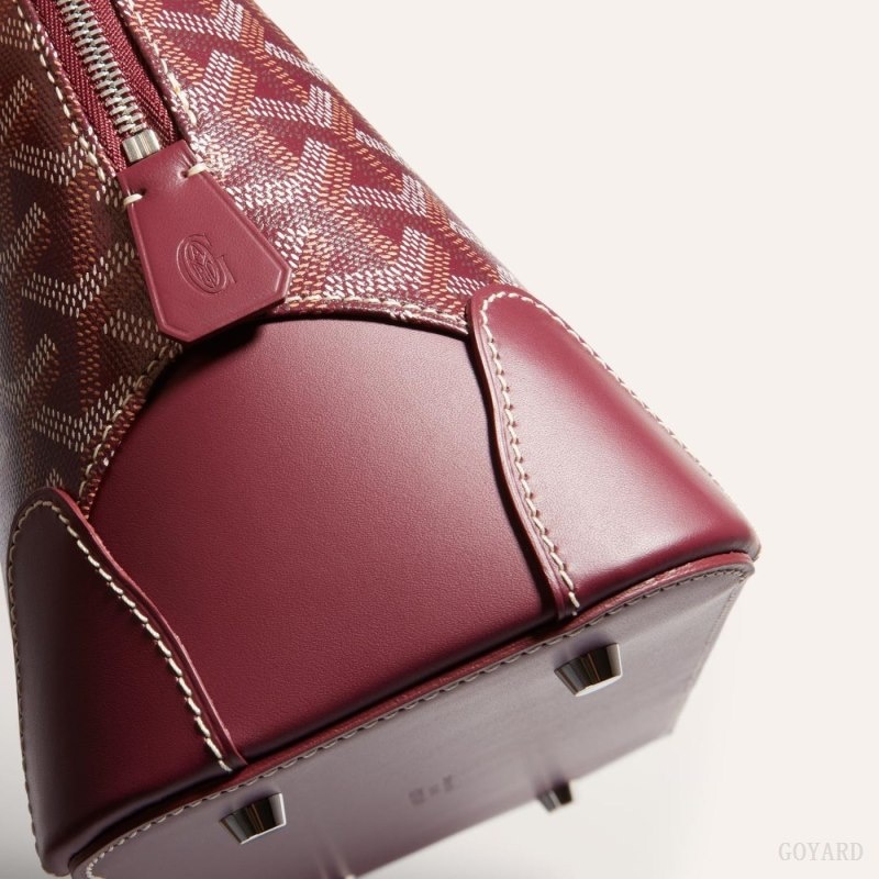 Goyard Vendôme PM Bag Burgundy | UAQI9482