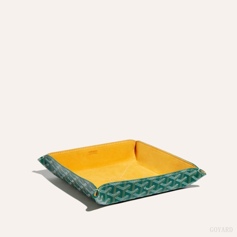 Goyard Vide Poche Fourre-Tout Green | PUYQ4384