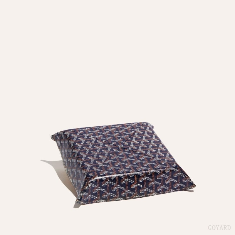 Goyard Vide Poche Fourre-Tout Navy Blue | OEMP1956