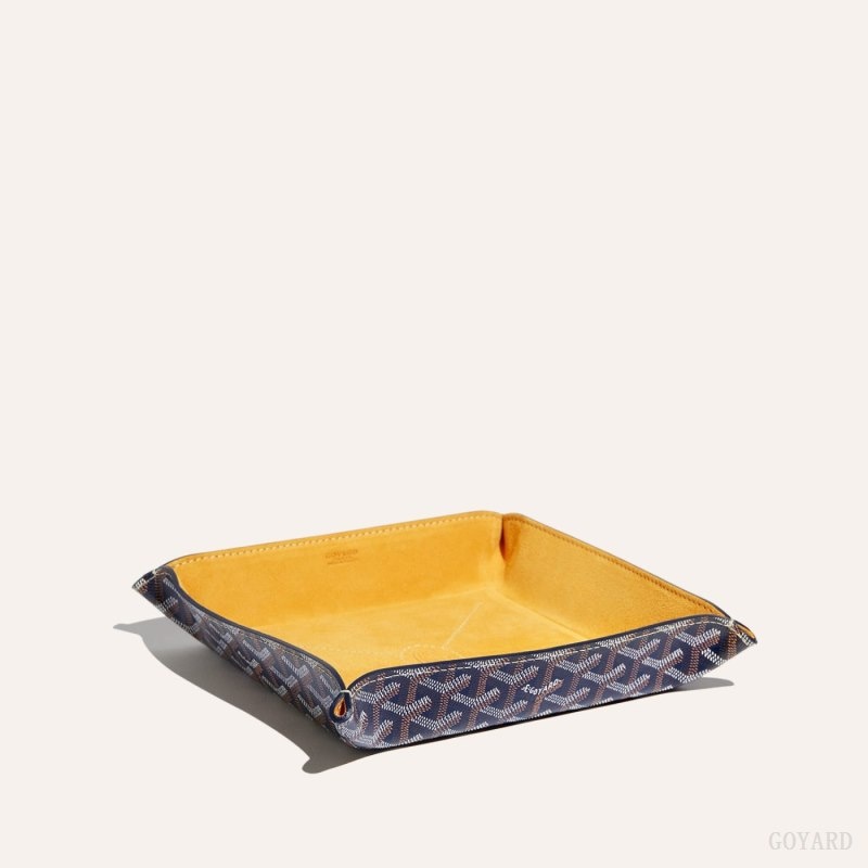 Goyard Vide Poche Fourre-Tout Navy Blue | OEMP1956