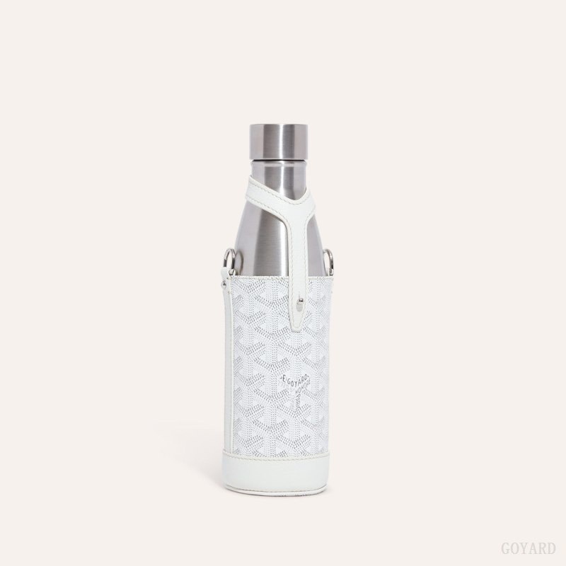 Goyard Yonne MM Case & Flask White | RJMI2687