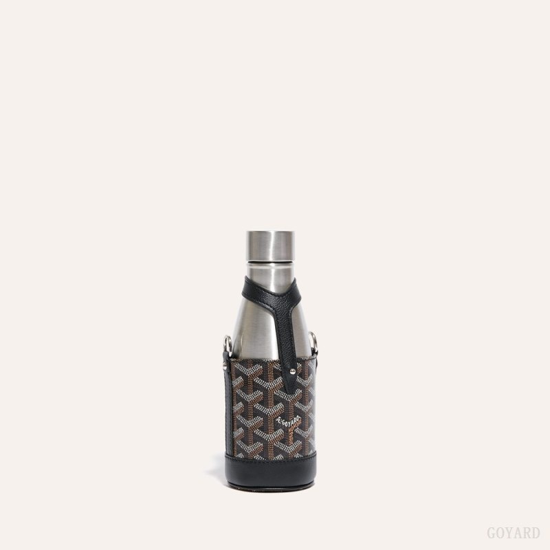 Goyard Yonne PM Case & Flask Black | XWTL3547