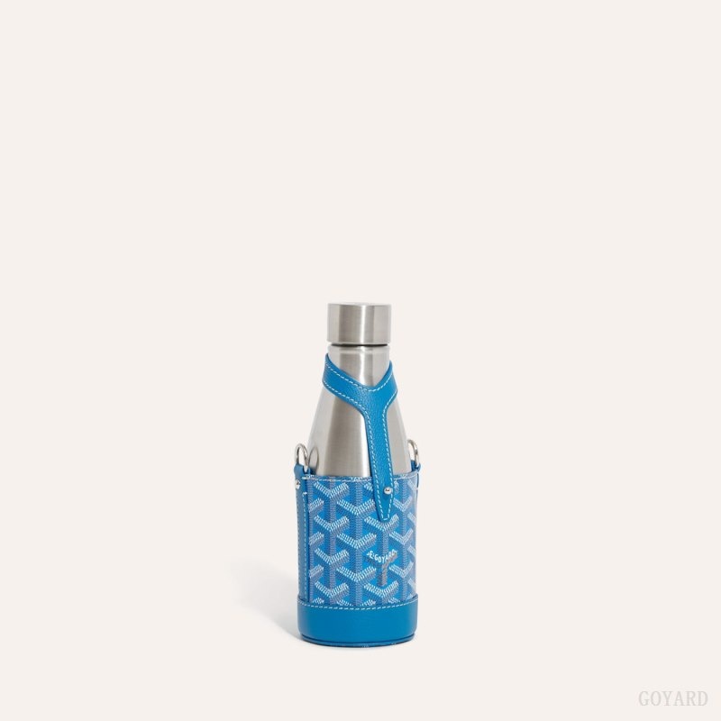 Goyard Yonne PM Case & Flask Blue | PTWL3617